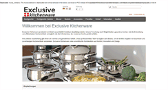 Desktop Screenshot of exclusivekitchenware.com